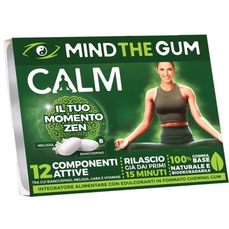 Mind The Gum Calm 18 Gomme Senza Zucchero Mind The Gum Calm 18 Gomme Senza Zucchero