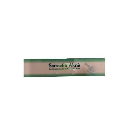 Sanoclin Akne Crema seboregolatrice viso 30 ml Sanoclin Akne Crema seboregolatrice viso 30 ml