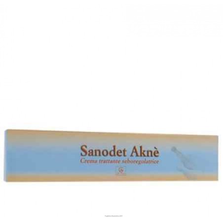 Sanodet Akne Crema viso trattante seboregolatrice 30 ml Sanodet Akne Crema viso trattante seboregolatrice 30 ml
