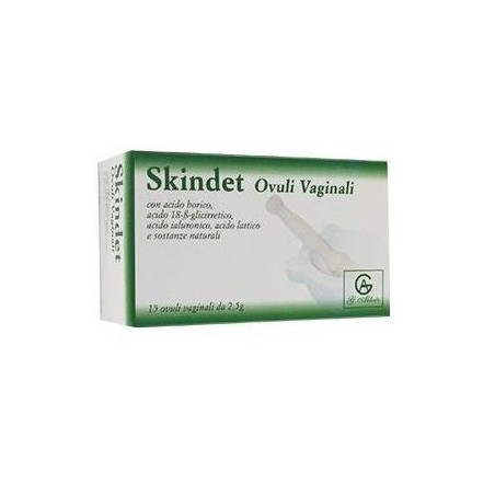 Skindet ovuli vaginali riequilibranti idratanti 15 pezzi Skindet ovuli vaginali riequilibranti idratanti 15 pezzi