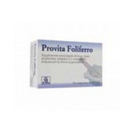 Provita Foliferro integratore a base di ferro 30 compresse Provita Foliferro integratore a base di ferro 30 compresse