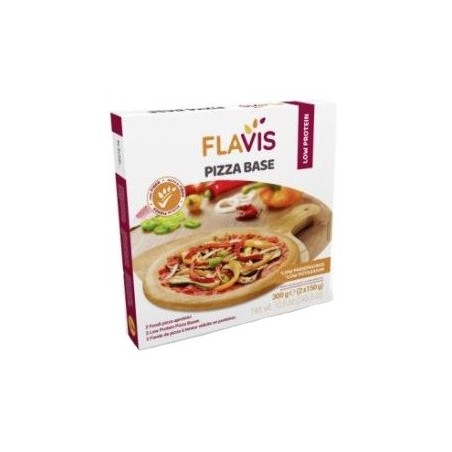 Flavis Pizza Aproteica Base - 2 Fondi di Pizza da 150 g Flavis Pizza Aproteica Base - 2 Fondi di Pizza da 150 g