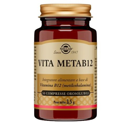 Vita MetaB12 30 Compresse Orosolubili Vita MetaB12 30 Compresse Orosolubili