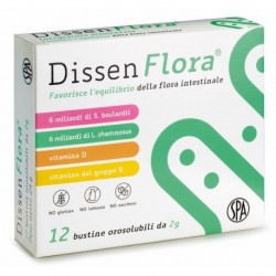 Dissen Flora 12 Bustine – integratore per l’equilibrio della flora intestinale
