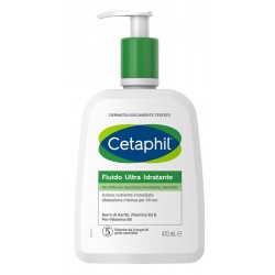 Flacone da 470 ml di crema Cetaphil Fluido Ultra Idratante