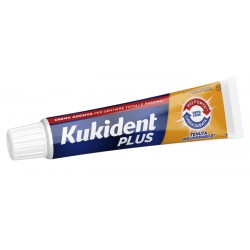 Kukident Doppia Azione crema adesiva per dentiera lunga tenuta 65 g