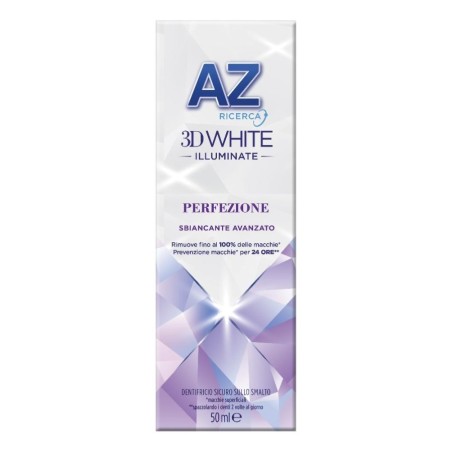 AZ 3D White Illuminate Perfezione dentifricio sbiancante rivitalizzante 50 ml AZ 3D White Illuminate Perfezione dentifricio sbiancante rivitalizzante 50 ml