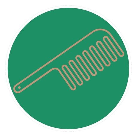 Rausch Pettine in legno liquido