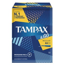 Tampax&Go Regular 18 Pezzi