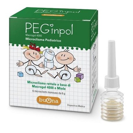 Peginpol Microclisma Pediatrico - 6 Microclismi