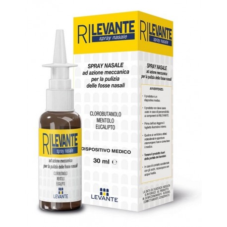 Rilevante Spray Nasale per la Pulizia delle Fosse Nasali 30 ml