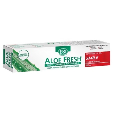 Esi Aloe Fresh Smile Dentifricio in Gel 100 ml Esi Aloe Fresh Smile Dentifricio in Gel 100 ml