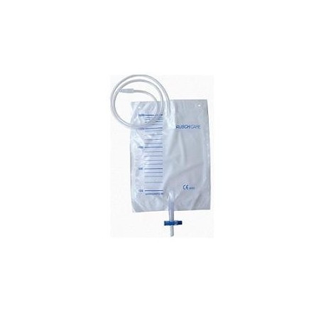 Sacca Drenaggio Letto per Incontinenza con Valvola di non Ritorno e Scarico-2L Sacca Drenaggio Letto per Incontinenza con Valvola di non Ritorno e Scarico-2L