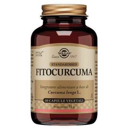 Solgar Fitocurcuma - Integratore antiossidante con curcuma Solgar Fitocurcuma - Integratore antiossidante con curcuma