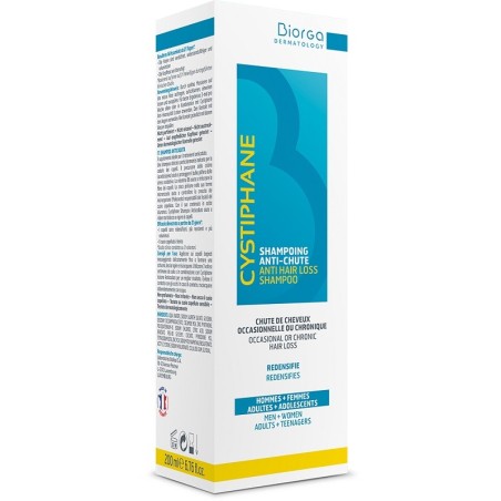 Biorga Cystiphane Shampoo anti caduta per capelli 200 ml Biorga Cystiphane Shampoo anti caduta per capelli 200 ml