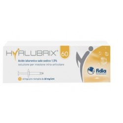 Hyalubrix 60 mg siringa intra articolare acido ialuronico 4 ml
