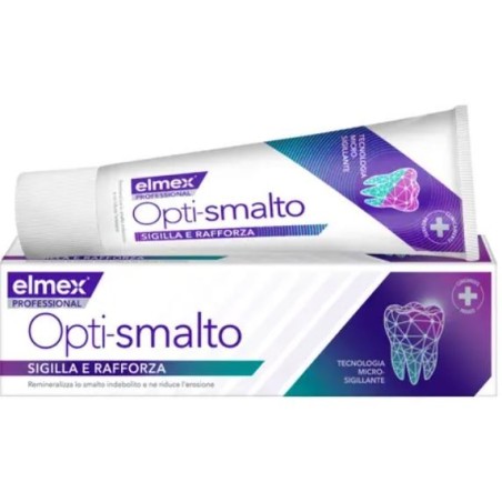 Elmex Dentifricio Opti smalto Professional Sigilla & Rinforza 75 ml Elmex Dentifricio Opti smalto Professional Sigilla & Rinforza 75 ml