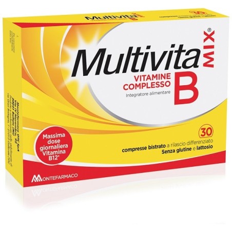 Multivitamix Vit Complesso B 30 Compresse Multivitamix Vit Complesso B 30 Compresse