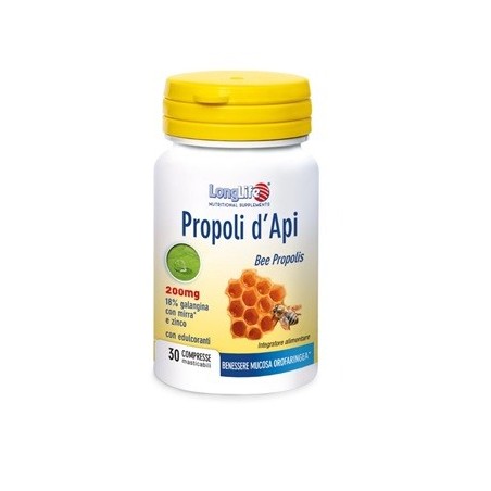 LongLife Propoli D'Api 30 Compresse LongLife Propoli D'Api 30 Compresse