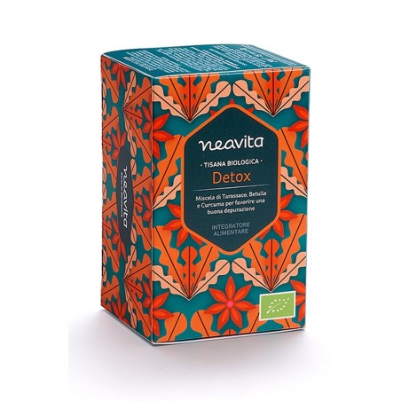 Neavita Detox Tisana biologica per depurare il corpo 15 filtri Neavita Detox Tisana biologica per depurare il corpo 15 filtri