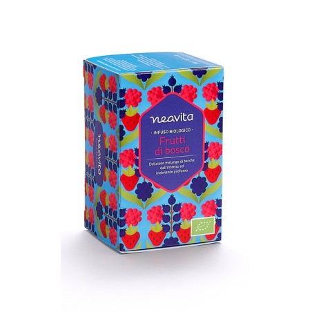Neavita Frutti di Bosco Infuso biologico intenso e profumato 15 filtri Neavita Frutti di Bosco Infuso biologico intenso e profumato 15 filtri