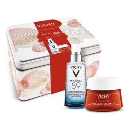 Vichy Box protocollo idratante e rimpolpante Mineral 89 + Collagen Specialist