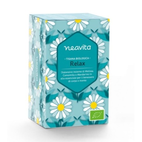 Neavita Relax Tisana biologica per armonizzare la digestione 15 filtri Neavita Relax Tisana biologica per armonizzare la digestione 15 filtri