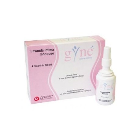 Gyné Lavanda Vaginale 4 Flaconi 140 ml