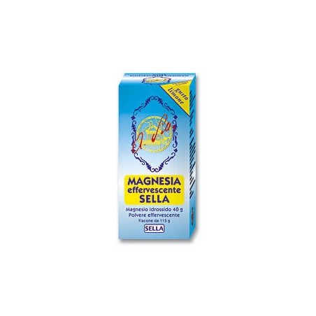 Magnesia Effervescente Sella gusto limone 115 g Magnesia Effervescente Sella gusto limone 115 g