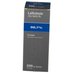 Lattulosio Almus 66,7% Sciroppo lassativo flacone da 200 ml