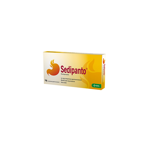 Krka Farmaceutici Milano Sedipanto 20 mg 14 compresse gastroresistenti