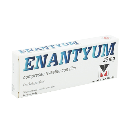 Enantyum 25 mg 20 compresse rivestite con film