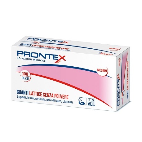 Safety Prontex Guanto in lattice senza polvere piccolo 100 pezzi