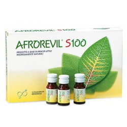Afrorevil S100 integratore tonico energizzante 12 fiale 10 ml