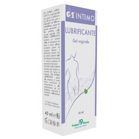 GSE Intimo Lubrificante gel vaginale riparatore microlesioni 2 x 20 ml + 6 cannule monouso