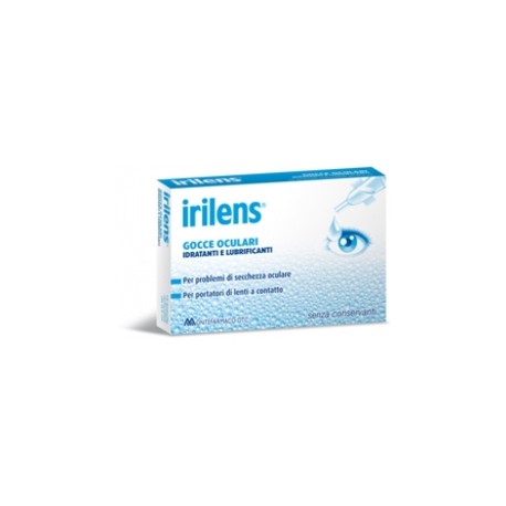 Irilens soluzione oftalmica sterile gocce oculari 15 ampolle monodose richiudibili 0,5 ml