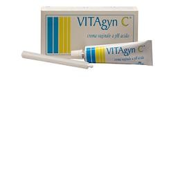 Farma-derma Vitagyn C Crema vaginale per vaginosi batterica e infezioni urinarie 30 g + 6 applicatori