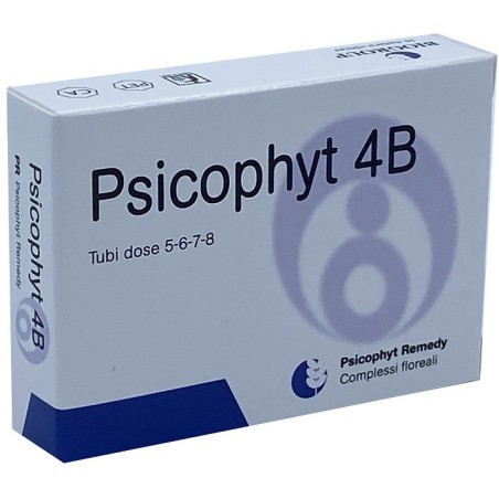 Psicophyt 4 B estratti floreali riequilibranti in caso di stress 4 tubi da 1,2 g Psicophyt 4 B estratti floreali riequilibranti in caso di stress 4 tubi da 1,2 g