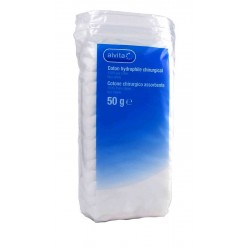 Alvita Cotone Chirurgico Assorbente  per medicazioni 100% cotone 50g