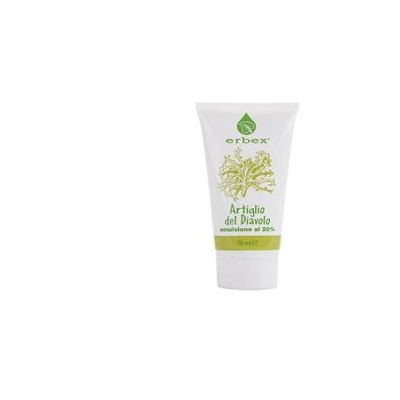Erbex Artiglio Del Diavolo emulsione per dolori articolari e reumatici 75 ml Erbex Artiglio Del Diavolo emulsione per dolori articolari e reumatici 75 ml