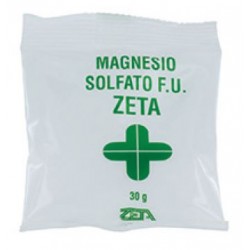 Zeta Farmaceutici Magnesio Solfato in polvere integratore per livelli fisiologici di magnesio 30 g