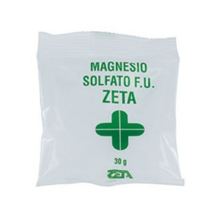 Zeta Farmaceutici Magnesio Solfato in polvere integratore per livelli fisiologici di magnesio 30 g Zeta Farmaceutici Magnesio Solfato in polvere integratore per livelli fisiologici di magnesio 30 g