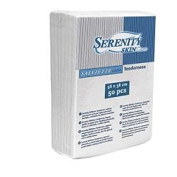 Serenity Skin Care Salviettine di carta tenderness pulizia idratazione della cute 58 x 38 cm 50 pezzi