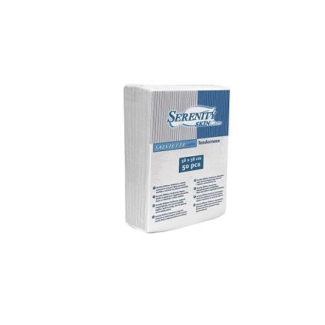 Serenity Skin Care Salviettine di carta tenderness pulizia idratazione della cute 58 x 38 cm 50 pezzi