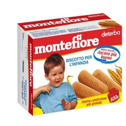 Dieterba Montefiore Biscotto per l'infanzia morbido si scioglie in bocca 800 g