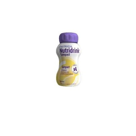 Danone Nutricia Nutridrink Compact integratore alta densità energetica gusto cioccolato 125 ml x 4 pezzi