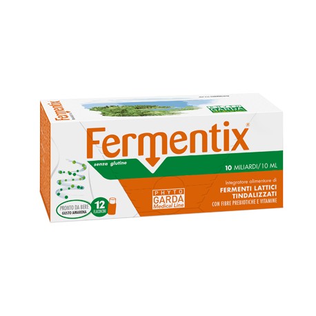 Phyto Garda Fermentix integratore a base di fermenti lattici 12 flaconcini 10 miliardi