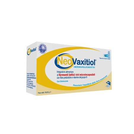 NeoVaxitiol integratore di fermenti lattici vivi e vitamine del gruppo B 12 flaconcini NeoVaxitiol integratore di fermenti lattici vivi e vitamine del gruppo B 12 flaconcini