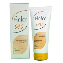 Anfo Seb Shampoo Doccia Detergente viso corpo azione cherato-regolatrice  200 ml