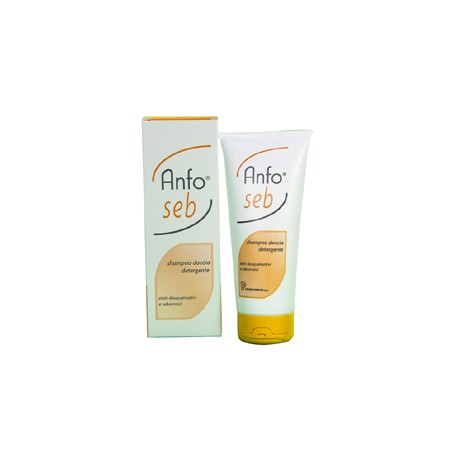 Anfo Seb Shampoo Doccia Detergente viso corpo azione cherato-regolatrice 200 ml